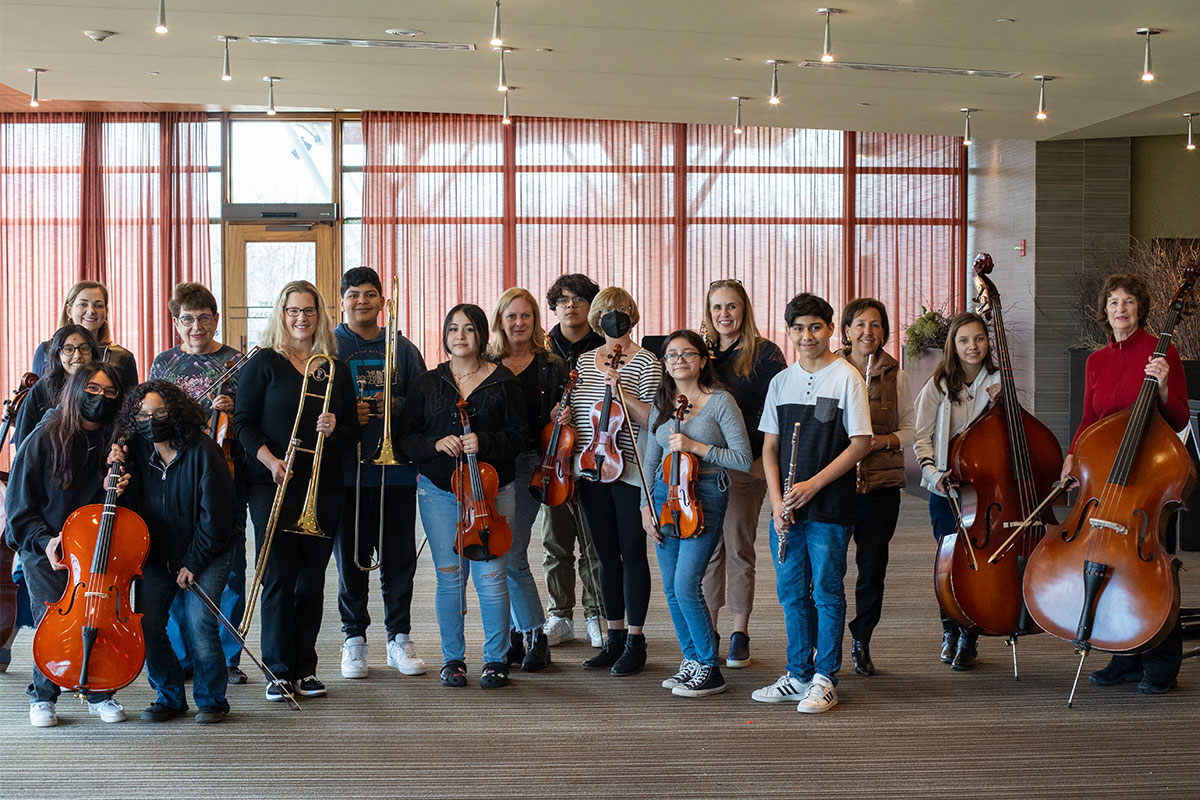 Sistema Ravinia 2023 Side-by-Side - Molly Selsby, Sheila Medvin, Michele Ihlanfeldt, Gloria Reisner, Michele Becker, Beth Lambert, Marilyn Vender, Char Hadley