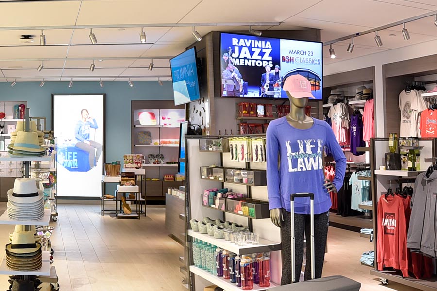 Interior of The Festival Shop