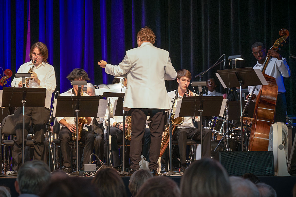 Ravinia Jazz Scholars at the 2024 Ravinia Gala