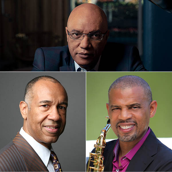 Pianist Billy Childs, Bassist John Clayton, and Saxophonist Steve Wilson